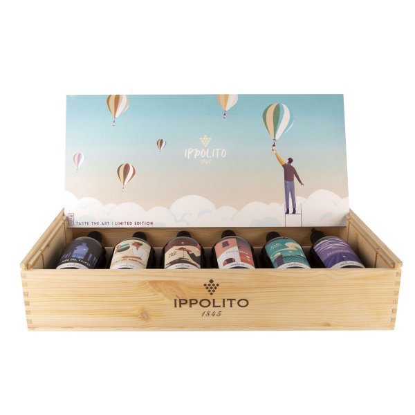 Taste the Art Ippolito Limited Edition 2023 in Holzbox (6x 0,75l)