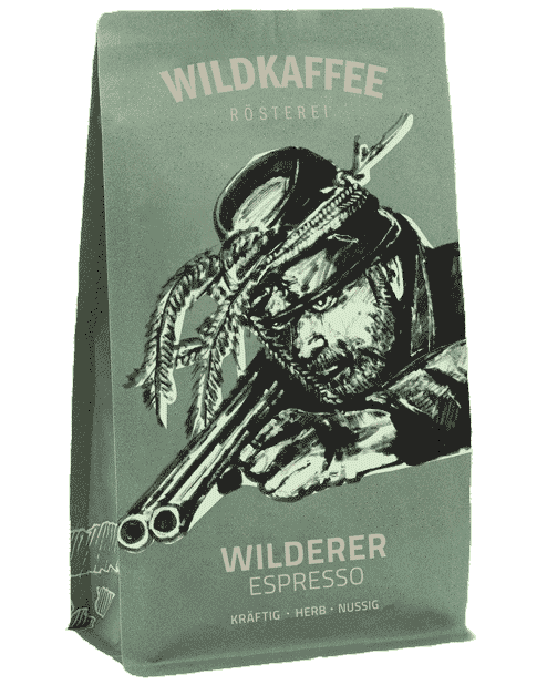 Espresso "Wilderer" ganze Bohne 1000 g Wildkaffee