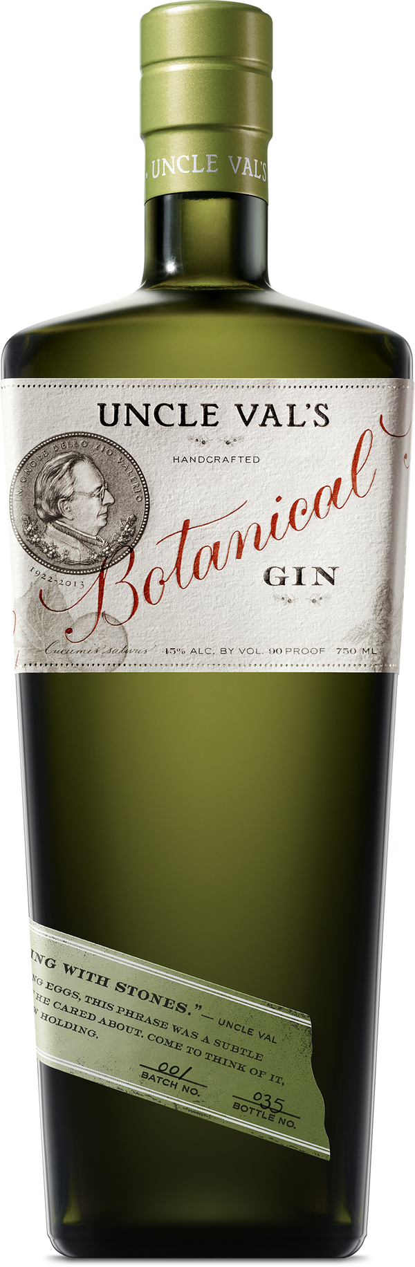 Botanical Gin 0,7l 45% Vol. Uncle Val's