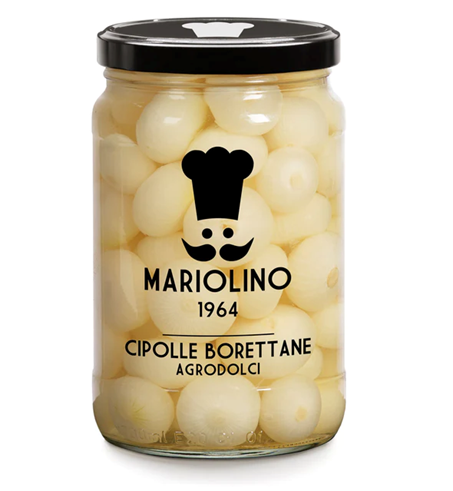 Cipolle borettane agrodolci aromatizzate 280g Mariolino 1964