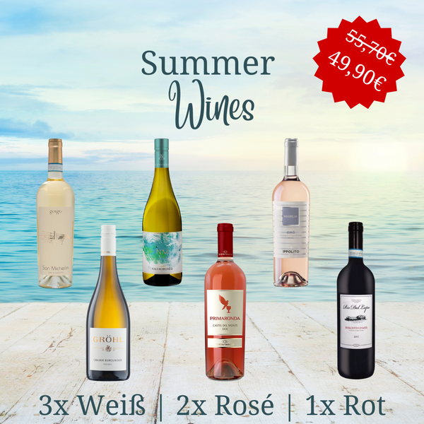 Summer Wines - Weinpaket (6x 0,75l)