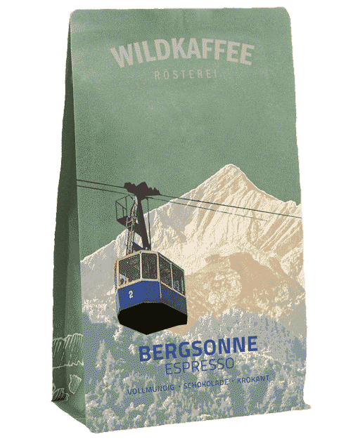 Espresso "Bergsonne" ganze Bohne 350 g Kaffee 