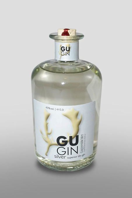 „GuGin“ Silver Superior Dry Gin 0,5l 45% Vol. 