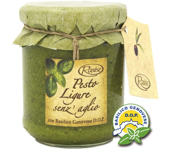 Pesto Ligure senz’aglio DOP 180g Ranise
